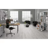 Ламинат Egger Large 8/32 Дуб Уолтем белый EPL123 в интерьере Ламинат Egger Large 8/32 Дуб Уолтем белый EPL123 в интерьере