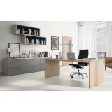 Ламинат Egger Kingsize 8/32 Aqua Plus Камень Сантино светлый EPL126 в интерьере