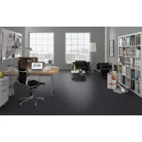 Ламинат Egger Kingsize 8/32 Aqua Plus Камень Сантино тёмный EPL127 в интерьере