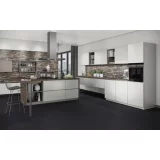 Ламинат Egger Kingsize 8/32 Aqua Plus Камень Сантино тёмный EPL127 в интерьере