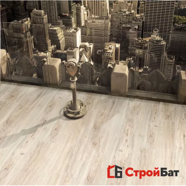 Ламинат Ideal CranBerry Дуб Десертный 8040  33 класс на сайте официального дилера в интерьере
