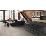Ламинат Tarkett Woodstock Family Oak Lorien Beige на сайте официального дилера в интерьере