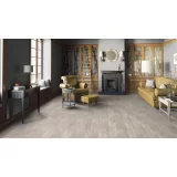 Ламинат Tarkett Woodstock Family Oak Lorien Beige на сайте официального дилера в интерьере