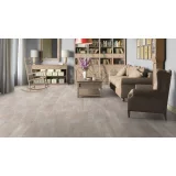 Ламинат Tarkett Woodstock Family Oak Lorien Beige на сайте официального дилера в интерьере