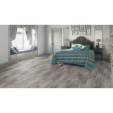 Ламинат Tarkett Woodstock Family Oak Robin Grey на сайте официального дилера в интерьере