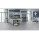 Ламинат Tarkett Woodstock Family Oak Snow Lux на сайте официального дилера в интерьере