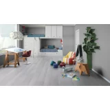 Ламинат Tarkett Woodstock Family Oak Snow Lux на сайте официального дилера в интерьере