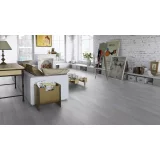 Ламинат Tarkett Woodstock Family Oak Snow Lux на сайте официального дилера в интерьере