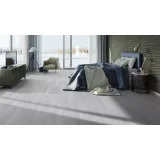 Ламинат Tarkett Woodstock Family Oak Snow Lux на сайте официального дилера в интерьере