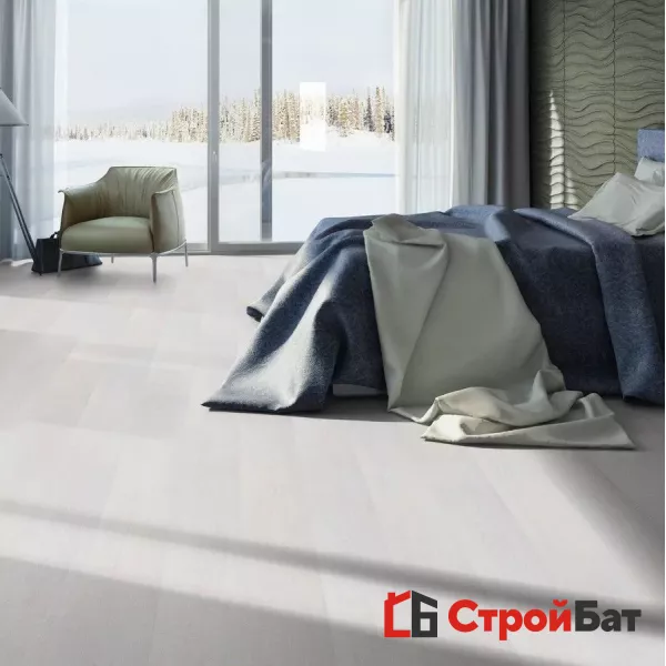 Ламинат Tarkett Woodstock Family White Sherwood Oak на сайте официального дилера в интерьере