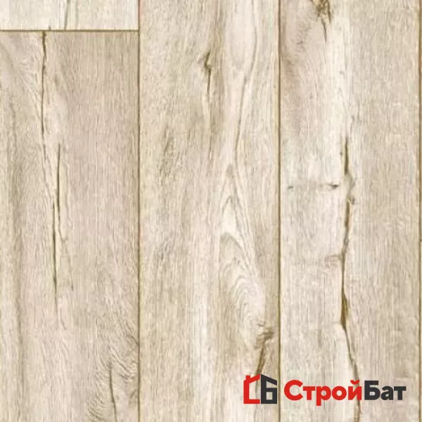 Линолеум полукоммерческий Ideal Stars Cracked Oak 1-016l 5 метров на сайте официального дилера в интерьере