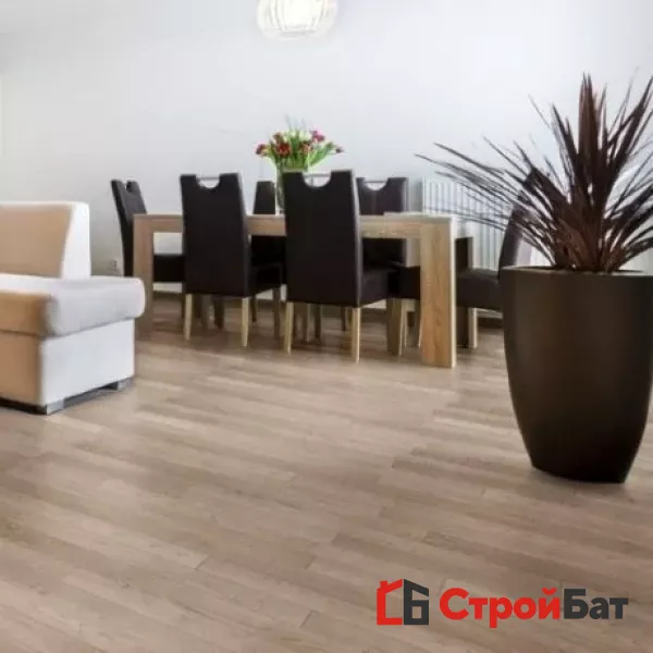 Линолеум полукоммерческий IVC Greenline Chaparral Oak 544 на сайте официального дилера в интерьере
