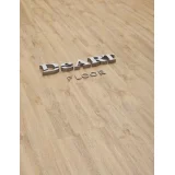 Кварцвиниловая клеевая плитка ПВХ DeArt Strong Дикая Вишня DA 5532 в интерьере
