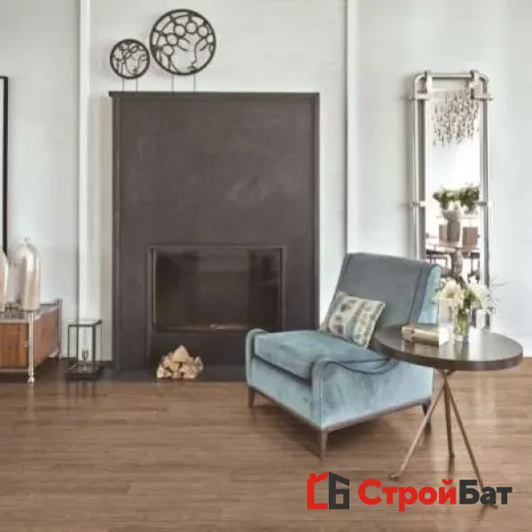 Виниловая клеевая плитка ПВХ LG Hausys Decotile RLW 2706 в интерьере