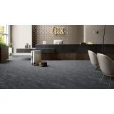 Виниловая клеевая плитка ПВХ IVC Moduleo Transform Dryback Stone Dryback Concrete 40986 на сайте официального дилера в интерьере Виниловая клеевая плитка ПВХ IVC Moduleo Transform Dryback Stone Dryback Concrete 40986 на сайте официального дилера в интерьере