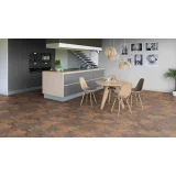Виниловая клеевая плитка ПВХ Tarkett Art Vinyl Lounge Cocktail на сайте официального дилера в интерьере