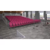 Виниловая клеевая плитка ПВХ Tarkett Art Vinyl Lounge Concrete на сайте официального дилера в интерьере