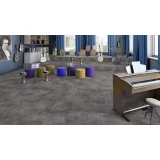 Виниловая клеевая плитка ПВХ Tarkett Art Vinyl Lounge Concrete на сайте официального дилера в интерьере