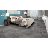 Виниловая клеевая плитка ПВХ Tarkett Art Vinyl Lounge Concrete на сайте официального дилера в интерьере