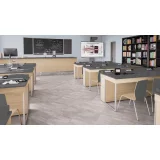 Виниловая клеевая плитка ПВХ Tarkett Art Vinyl Lounge Delmar на сайте официального дилера в интерьере