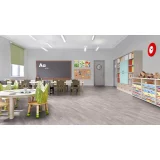 Виниловая клеевая плитка ПВХ Tarkett Art Vinyl Lounge Delmar на сайте официального дилера в интерьере
