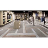 Виниловая клеевая плитка ПВХ Tarkett Art Vinyl Lounge Fabric на сайте официального дилера в интерьере