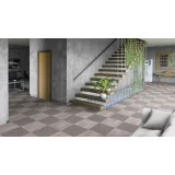 Виниловая клеевая плитка ПВХ Tarkett Art Vinyl Lounge Fabric на сайте официального дилера в интерьере