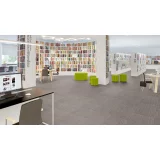 Виниловая клеевая плитка ПВХ Tarkett Art Vinyl Lounge Fabric на сайте официального дилера в интерьере