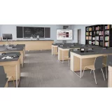 Виниловая клеевая плитка ПВХ Tarkett Art Vinyl Lounge Fabric на сайте официального дилера в интерьере