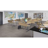Виниловая клеевая плитка ПВХ Tarkett Art Vinyl Lounge Fabric на сайте официального дилера в интерьере