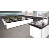 Виниловая клеевая плитка ПВХ Tarkett Art Vinyl Lounge Fabric на сайте официального дилера в интерьере