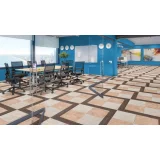 Виниловая клеевая плитка ПВХ Tarkett Art Vinyl Lounge Jaffa на сайте официального дилера в интерьере