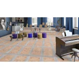 Виниловая клеевая плитка ПВХ Tarkett Art Vinyl Lounge Jaffa на сайте официального дилера в интерьере