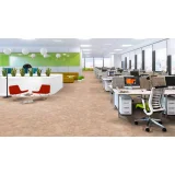 Виниловая клеевая плитка ПВХ Tarkett Art Vinyl Lounge Jaffa на сайте официального дилера в интерьере