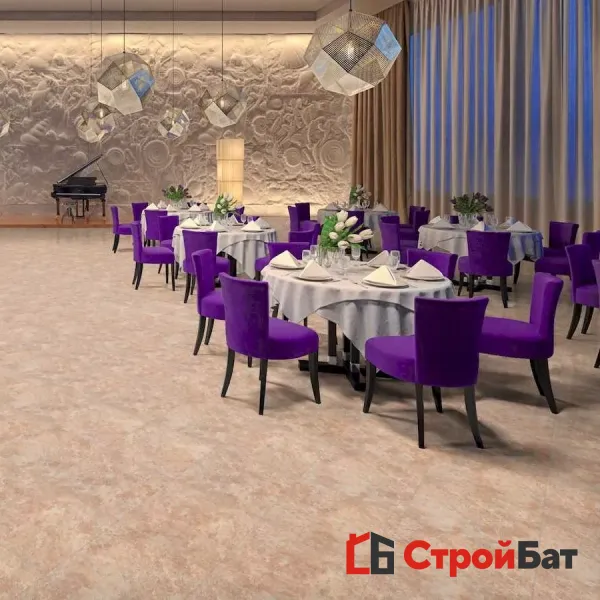 Виниловая клеевая плитка ПВХ Tarkett Art Vinyl Lounge Jaffa на сайте официального дилера в интерьере