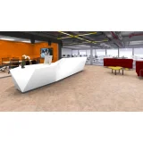 Виниловая клеевая плитка ПВХ Tarkett Art Vinyl Lounge Jaffa на сайте официального дилера в интерьере