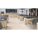 Виниловая клеевая плитка ПВХ Tarkett Art Vinyl Lounge Sandy на сайте официального дилера в интерьере