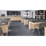 Виниловая клеевая плитка ПВХ Tarkett Art Vinyl Lounge Version на сайте официального дилера в интерьере