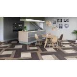 Виниловая клеевая плитка ПВХ Tarkett Art Vinyl Lounge Acoustic на сайте официального дилера в интерьере