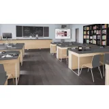 Виниловая клеевая плитка ПВХ Tarkett Art Vinyl Lounge Bali на сайте официального дилера в интерьере