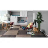 Виниловая клеевая плитка ПВХ Tarkett Art Vinyl Lounge Bali на сайте официального дилера в интерьере