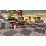 Виниловая клеевая плитка ПВХ Tarkett Art Vinyl Lounge Bali на сайте официального дилера в интерьере