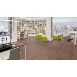 Виниловая клеевая плитка ПВХ Tarkett Art Vinyl Lounge Buddha на сайте официального дилера в интерьере