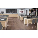 Виниловая клеевая плитка ПВХ Tarkett Art Vinyl Lounge Buddha на сайте официального дилера в интерьере