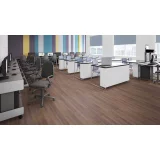 Виниловая клеевая плитка ПВХ Tarkett Art Vinyl Lounge Buddha на сайте официального дилера в интерьере