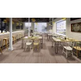 Виниловая клеевая плитка ПВХ Tarkett Art Vinyl Lounge Charango на сайте официального дилера в интерьере