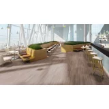 Виниловая клеевая плитка ПВХ Tarkett Art Vinyl Lounge Charango на сайте официального дилера в интерьере