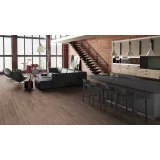Виниловая клеевая плитка ПВХ Tarkett Art Vinyl Lounge Charango на сайте официального дилера в интерьере