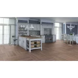 Виниловая клеевая плитка ПВХ Tarkett Art Vinyl Lounge Charango на сайте официального дилера в интерьере