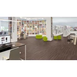 Виниловая клеевая плитка ПВХ Tarkett Art Vinyl Lounge Henry на сайте официального дилера в интерьере